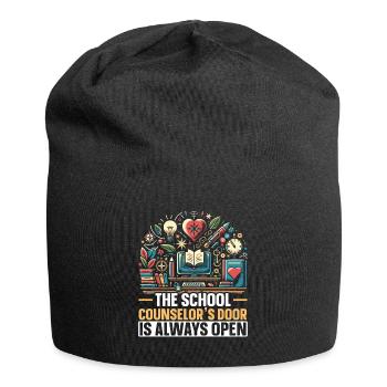 Schulberater Job Arbeit Berufsberatung - Jersey-Beanie - Schwarz - Vorne