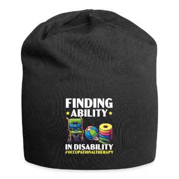 Occupational Therapist Occupational Therapy - Jersey Beanie - black - Front