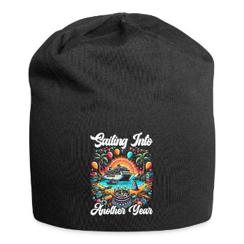 Cruise Ship Cruise Boat Trip - Jersey Beanie - black - Front