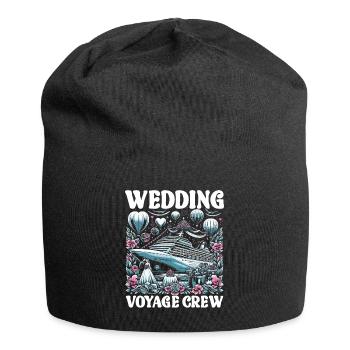 Cruise Ship Cruise Boat Trip - Jersey Beanie - black - Front