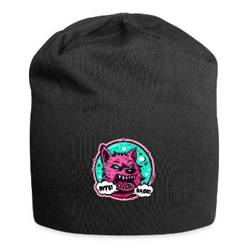 Werwolf Wolf: Beiße Zurück! - Jersey-Beanie - Schwarz - Vorne