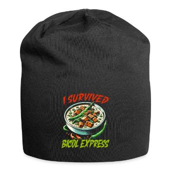 Philippinisches Essen Pinoy Food Philippines Bicol - Jersey-Beanie - Schwarz - Vorne