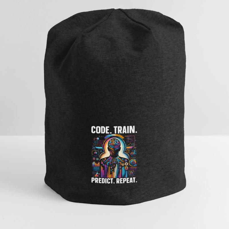 Artificial Intelligence, AI, Machine Learning Jersey Beanie