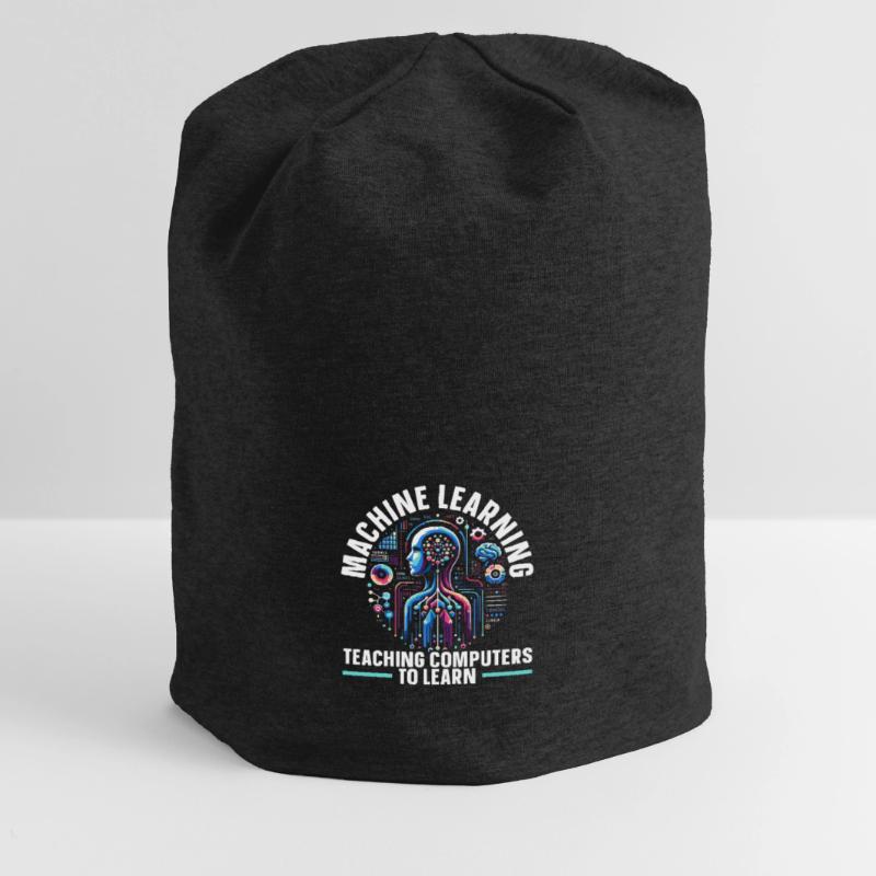 Artificial Intelligence, AI, Machine Learning Jersey Beanie