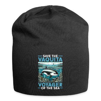 Endangered species, animal lovers, animal welfare - Jersey Beanie - black - Front