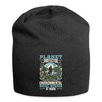 Sozialarbeiter Beruf Beruf Sozial - Jersey-Beanie - Schwarz - Vorne