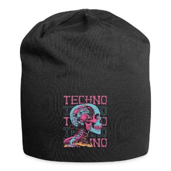 Techno Raver - Bonnet en jersey - noir - Devant