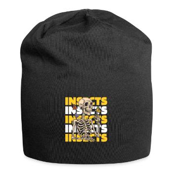 Entomology Entomologist Insect - Jersey Beanie - black - Front