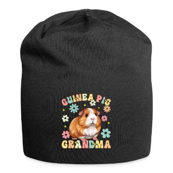 Cochon d’Inde Granny Groovy Cochon d’Inde - Bonnet en jersey - noir - Devant