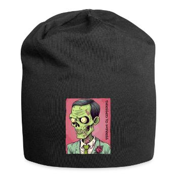 Dressed to Impress: Zombie Gentleman - Jersey Beanie - black - Front