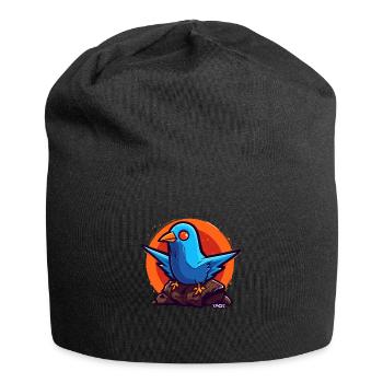 Dove of Peace - Jersey Beanie - black - Front