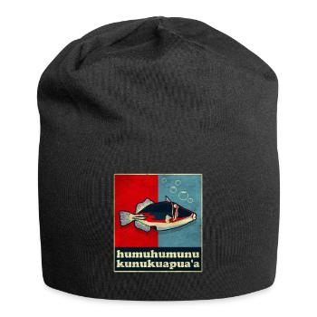 Humuhumunukunukuapua’a Pousseur de récif hawaïen - Bonnet en jersey - noir - Devant