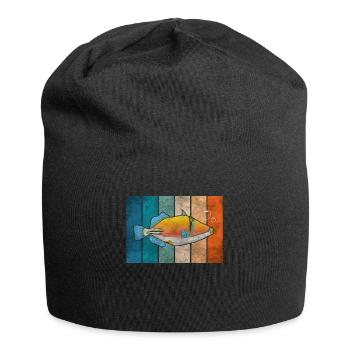 Humuhumunukunukuapua'a Hawaiian Reef Pusher - Jersey Beanie - black - Front