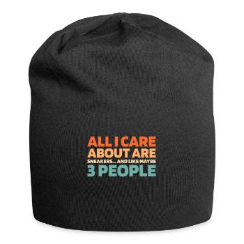 Sneakers - Jersey Beanie - black - Front