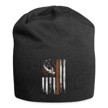 Humuhumunukunukuapua’a pousseur de récif hawaïen - Bonnet en jersey - noir - Devant