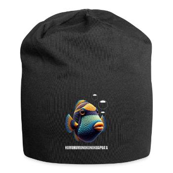Humuhumunukunukuapua'a Hawaiian Reef Pusher - Jersey Beanie - black - Front