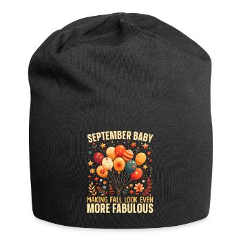 Happy Birthday, Celebrating Bday Party, - Jersey Beanie - black - Front