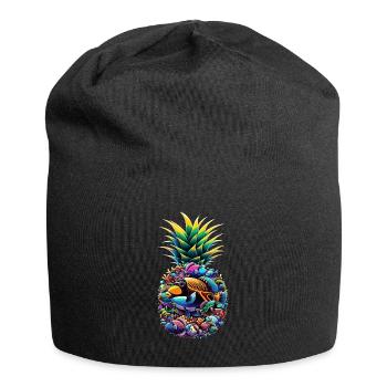Humuhumunukunukuapua'a Hawaiian Reef Pusher - Jersey Beanie - black - Front