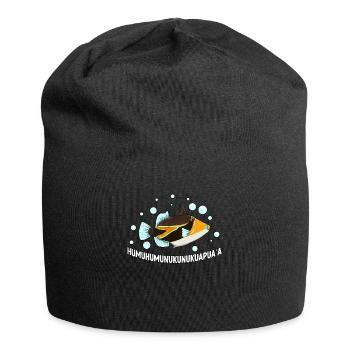 Humuhumunukunukuapua'a Hawaiianischer Riff-Drücker - Jersey-Beanie - Schwarz - Vorne