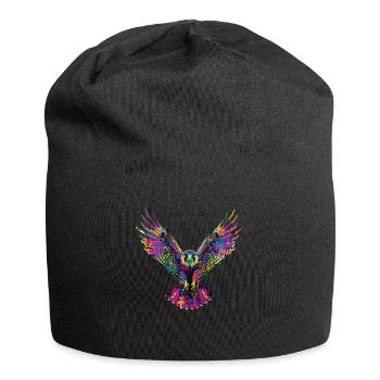 Falconry Falconer Pop Art - Jersey Beanie - black - Front