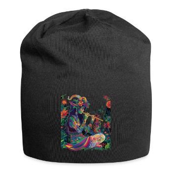 Faun Satyrs Goat Men Roman Mythology Pop - Jersey Beanie - black - Front