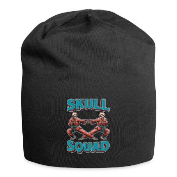 Kung Fu - Jersey-Beanie - Schwarz - Vorne