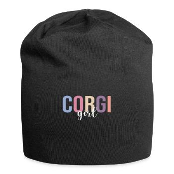 Amoureux des chiens - Bonnet en jersey - noir - Devant