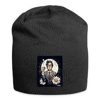 Un employé japonais se bat pour la liberté - Bonnet en jersey - noir - Devant