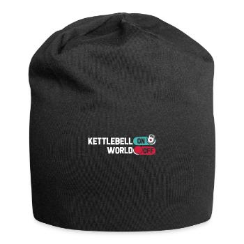 Kettlebell Kettlebell On World Off - Jersey Beanie - black - Front