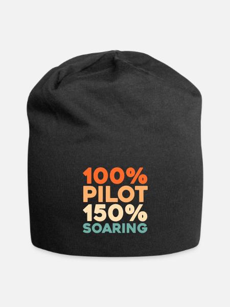 Polizist Polizei - Jersey-Beanie - Schwarz