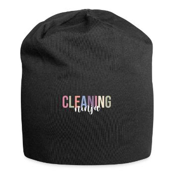 School Caretaker Caretaker Cleaning Team - Jersey Beanie - black - Front
