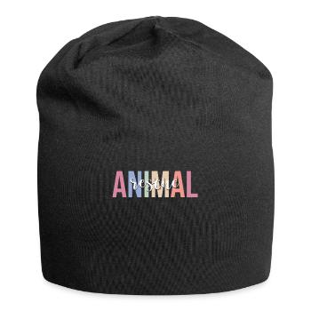 accept. - Jersey Beanie - black - Front