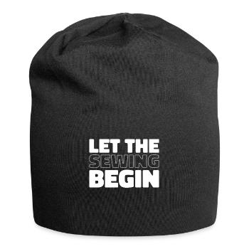Sewing Sewing Machine - Jersey Beanie - black - Front