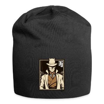 Cool Agent: The Detective's Comic Noir Novella - Jersey Beanie - black - Front