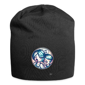 Kiss me, honey, I want you! - Jersey Beanie - black - Front