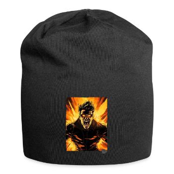 Super Anger Hero: The Heroic Outbreak - Jersey Beanie - black - Front