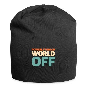 Powerlifting Powerlifter - Jersey-Beanie - Schwarz - Vorne