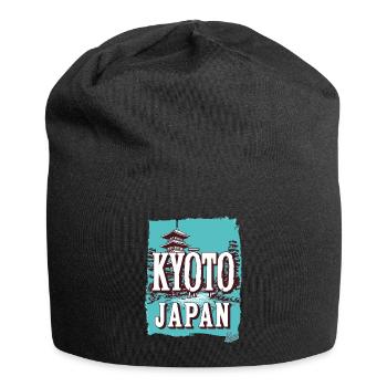 Kyoto Japon : la tradition rencontre la tendance - Bonnet en jersey - noir - Devant
