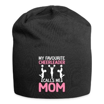 Cheerleading Cheer Squad Favorite Cheerleaders - Jersey Beanie - black - Front