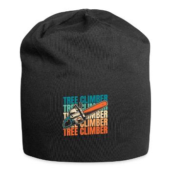 Baumpfleger Baumkletterer Arboriste - Bonnet en jersey - noir - Devant