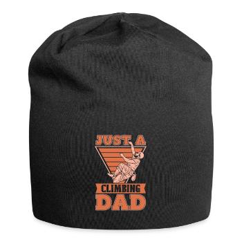 Grimpeur Juste un papa grimpeur - Bonnet en jersey - noir - Devant