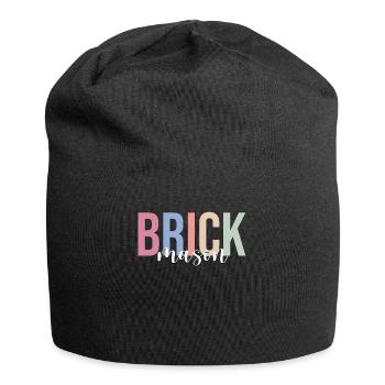Brick Masonry Masonry Bricklayer - Jersey Beanie - black - Front