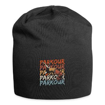 Parkour - Jersey Beanie - black - Front