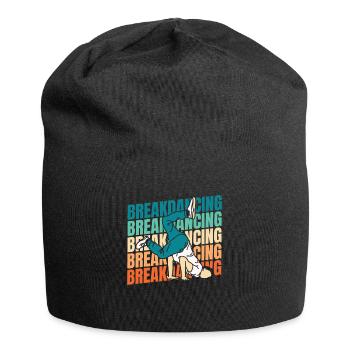 Breakdance Breakdancer Breakdancing - Jersey Beanie - black - Front