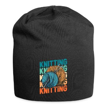 Knit - Jersey Beanie - black - Front