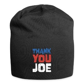 Vielen Dank, Joe - Wähler der Patriotischen Demokraten - Jersey-Beanie - Schwarz - Vorne