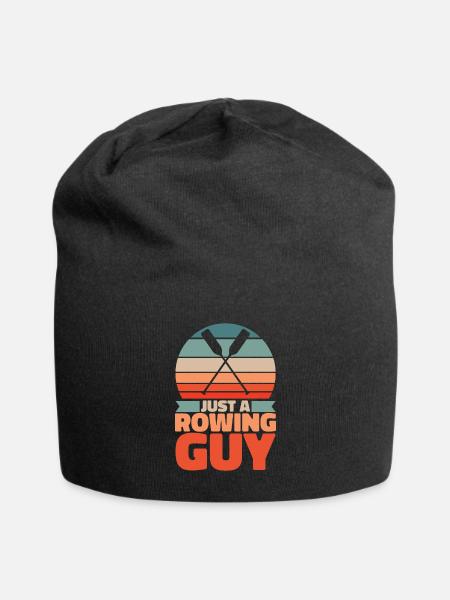 Rameur Juste un rameur - Bonnet en jersey - noir