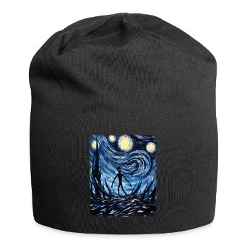 Dover Dämon Kryptide Kryptozoologie Sternennacht M - Jersey-Beanie - Schwarz - Vorne