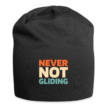 Paragleiter Paragleiten - Jersey-Beanie - Schwarz - Vorne