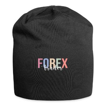 Trader Forex Trading Investisseur en Bourse - Bonnet en jersey - noir - Devant